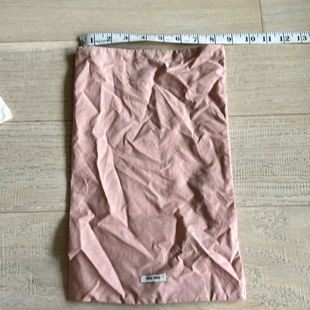 Miu Miu dust bag